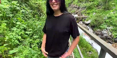 Young tourist couple is getting truly perverted on their trip