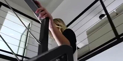 Cute teen girl was a victim of her horny stepbrother and his dark desires