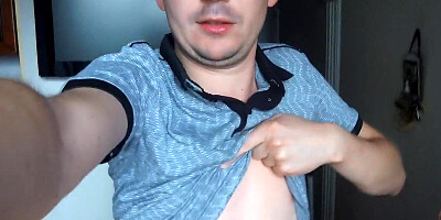 Sexy stepmom from vacation was fucked by her stepson on the table!