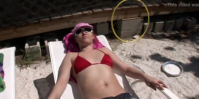 Spring break home video my friends flashing and later regretting letting me film