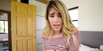 Guy breaks into Stephanie West's house and decides to fuck her
