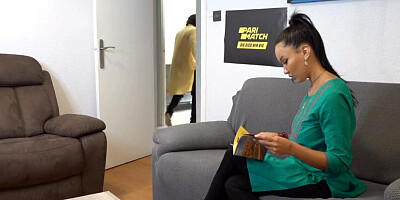 Facial for a busty Indian woman with a great figure