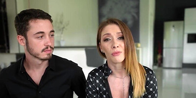 Sata Jones joins the modeling agency and fucks two dicks