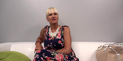 Mature Lady In Threesome Action At Casting