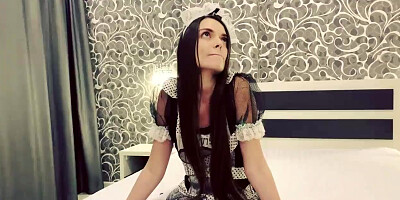 Insanely Hot French Maid Gets Fucked Roughly By The Tenant - Natalissa
