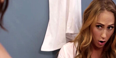 Sexy Carter Cruise eats big tits Angela Whites wet juicy pussy