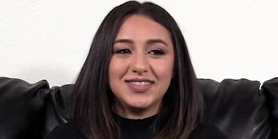 Cute busty teen was willing to have sex on her first nude casting