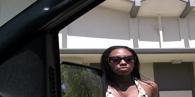 Mahlia Milian Sucks Off A Dude She Just Met