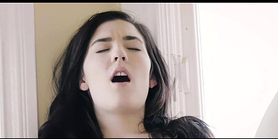 Black Haired Nymph found Masturbating!