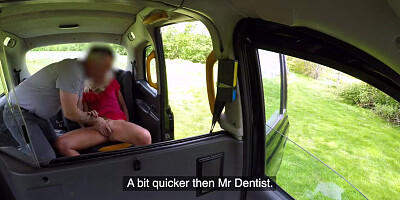 Fake Taxi Sexy Mature British Ellens juicy tight pussy fucked in cab
