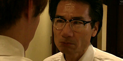 Japanese MILF is being screwed by a husband's horny brother