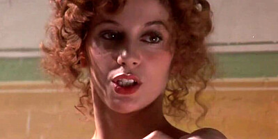 Classic softcore porn video shows Stefania Casini in softcore scene