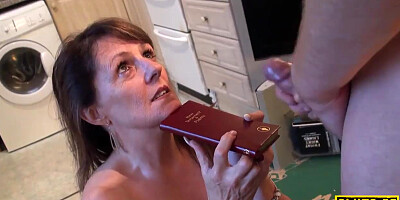 Bible bashing sub slut doggystyled