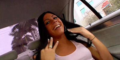 Eva Ellington Stuffs A Thick Dick Inside Her Bald Pussy