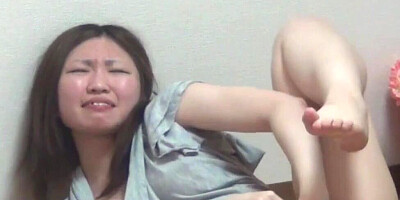 Petite japanese teen with small tits