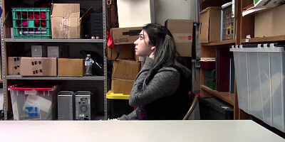 LP officer fucked his chubby teen thief stepdaughter