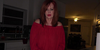 Hot mature milf wants to experience step-son's big dick