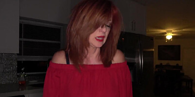 Hot mature milf wants to experience step-son's big dick
