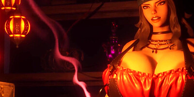 Step Sister Asks Her Brother To Masturbate in front of her for losing a bet - Femdom - 3D Hentai