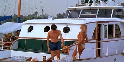 Gorgeous MILF Sybil seduces younger guy in this softcore classic