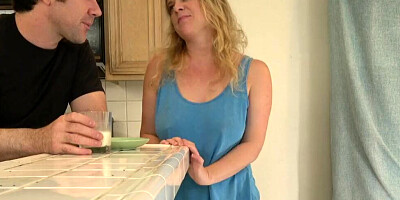 Slutty mature woman Erin Electra is fucked doggystyle by her stepson