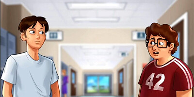 Summertime Saga Gameplay Part 19 - Naughty Girl Takes Him To Her Room