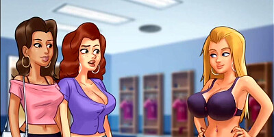 Summertime Saga Gameplay Part 19 - Naughty Girl Takes Him To Her Room