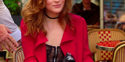 Young vixens have intense threesome with a hung hunk in Paris