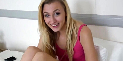 Foxy blonde girl Alexa Grace is fucked by a black stud