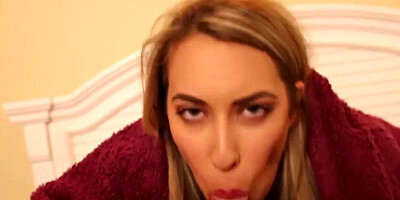 Horny Cuz Kimber Lee Sucks & Fucks Her Hard Cock Cousin!