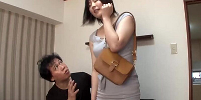 Special edition of sex with another person's stick without telling her husband, Honoka, 32 years old