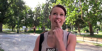 Publicagent Sexy Fitness Instructor Fucking for Money