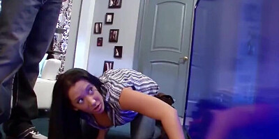 Marvelous MILF teases that guy and rides his hard pecker