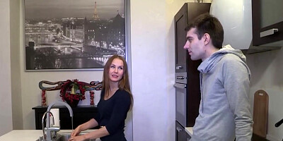 Cute Russian Cuckold Gf Takes Dick Hard Into Her Couchie While Husband Sits Idle