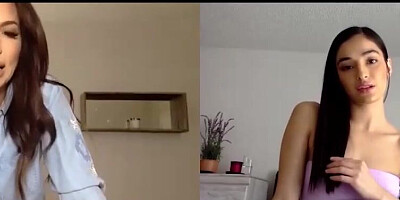 MommysGirl Emily Willis Fingers herself with her Stepmom on Remote after being Grounded