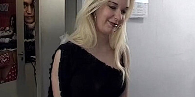 Cuckold shares his astonishing blonde wife with his best pal