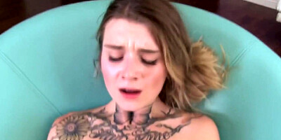 Tattooed little Maid Fucked Hard POV