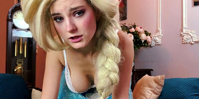 POV blonde doll is in need of a deep cunny ramming