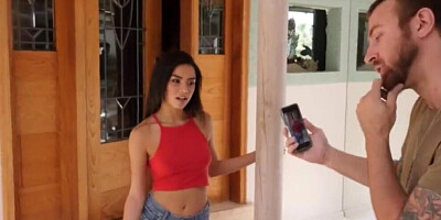 Broke Latina Teen Step Sister Maya Bijou Fucked By Brother