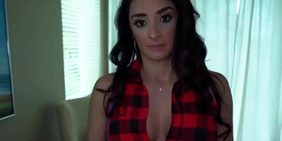 Busty Mom Catches Panty Sniffing Son and Takes Anal Pounding