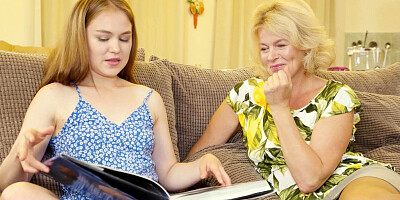 Hot Mature MILF Diana Has a Fun Time With Her Step Daughter