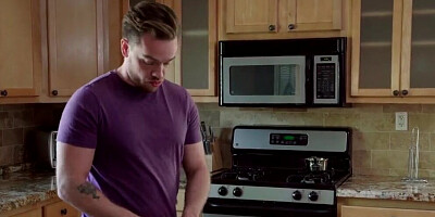 I realized he had a step-mom crush going on taking care of curvy step mom