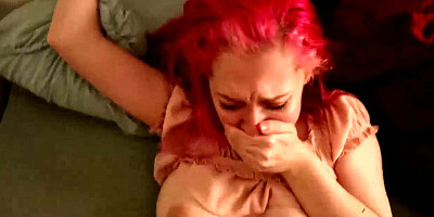 HORNY REDHEAD GIRL FUCKED HARD - BIG TITS