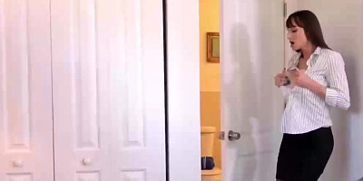 Voluptuous Horny Stepmother Finds Stepson's XL Condom and Has Needs to Satisfy