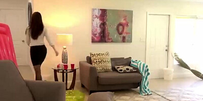 Voluptuous Horny Stepmother Finds Stepson'S Xl Condom & Has Needs To Satisfy