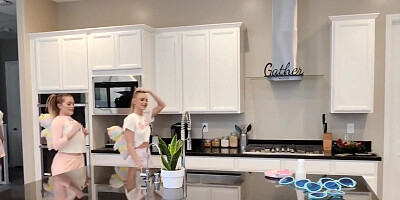 Cute Best Friends Emma Hix, Katie Kush & Sera Ryder Share One Asian Dick During Pajamas Party - BFFS