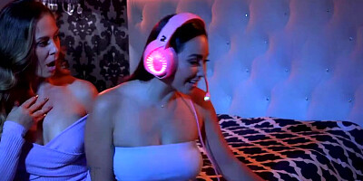 Cherie Deville and Karlee Grey are doing some girl on girl action