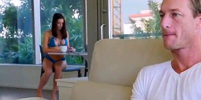 Tremendous girl loves giving sloppy blowjobs to her boyfriend while he's filming her