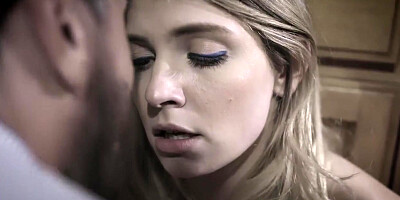 PURE TABOO Nervous Teen Fucked by Step Dad's Sleazy best Friend