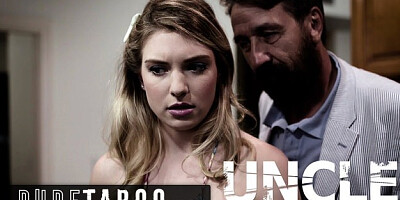 PURE TABOO Nervous Teen Fucked by Step Dad's Sleazy best Friend